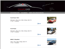 Tablet Screenshot of frankencars-mallorca.com